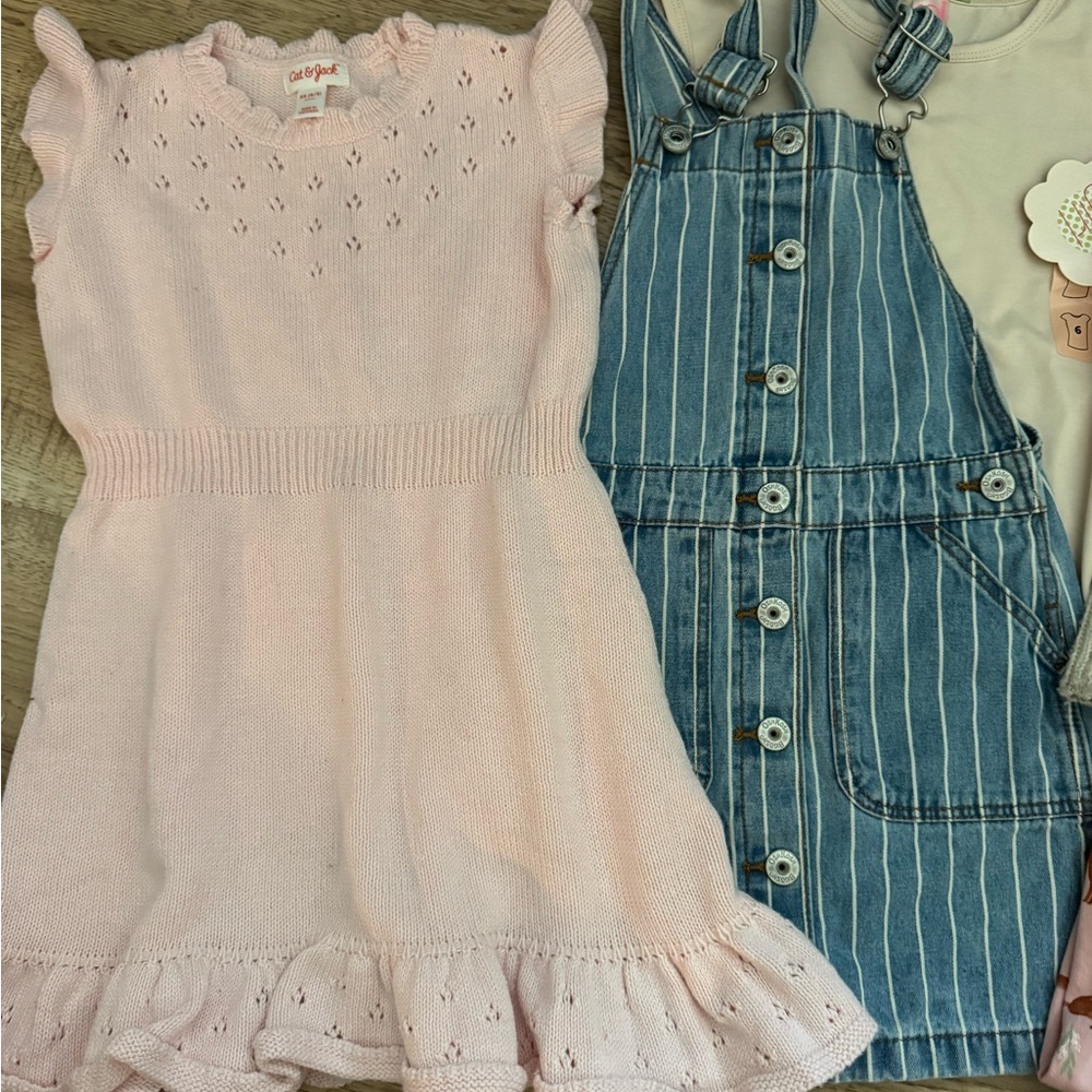 Girls Clothing Bundle Size 4–6 | OshKosh, Carter’s, Cat & Jack, Biscotti - Picture 2 of 6